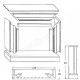 КП-3129 Классический каминный портал